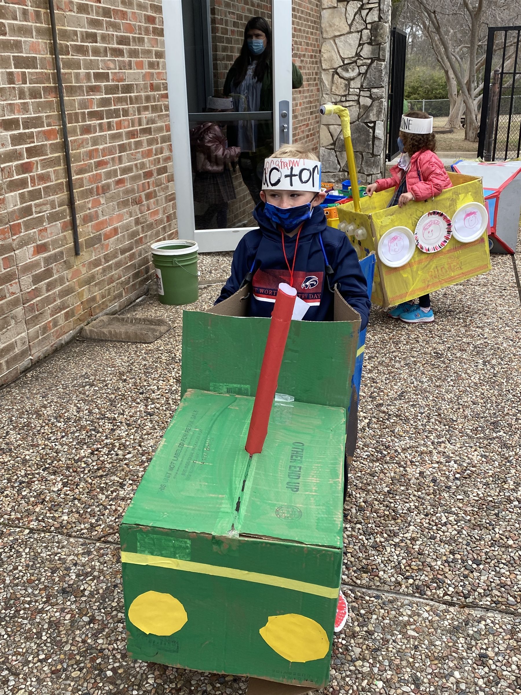 Revving Up Their Cardboard Engines News Fort Worth Country Day
